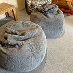 Kmart sherpa best sale bean bag