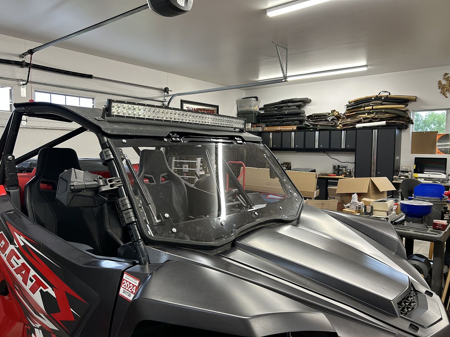 Textron Wildcat XX Flip Windshield