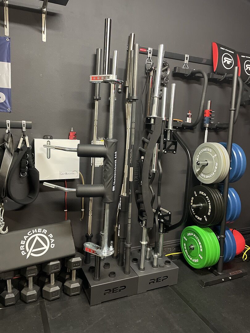 REP FITNESS バーベルラック ブラック 9穴 ラック&リグ – ウチノジム | UCHINOGYM