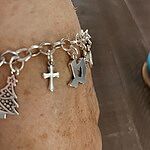 Flared Cross Charm