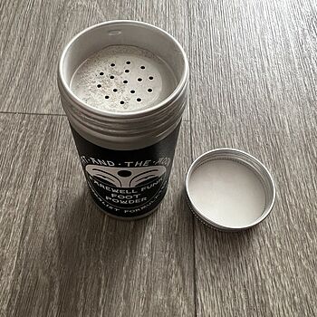 Farewell Funk Foot Powder Works Great