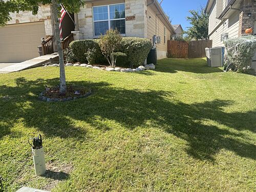 A lawn in Schertz, TX