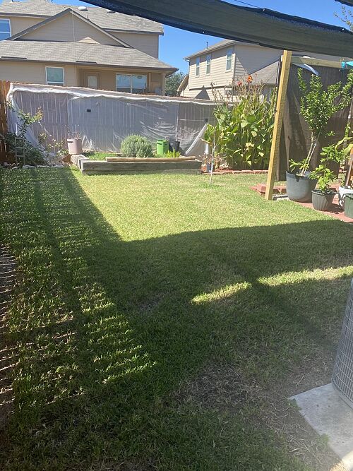 A lawn in Schertz, TX