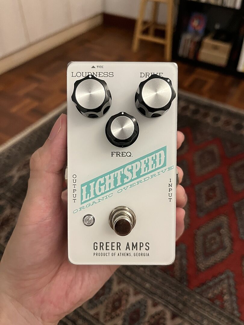 ギター Greer Amps Lightspeed Organic Overdrive Lightspeed Organic Overdrive - Greer Amps