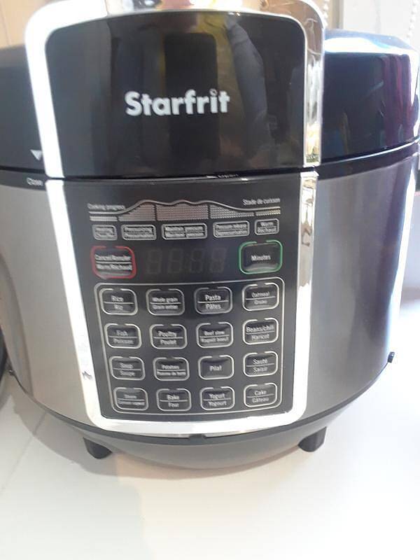 Starfrit Electric Pressure Cooker 8.5Qt 8L