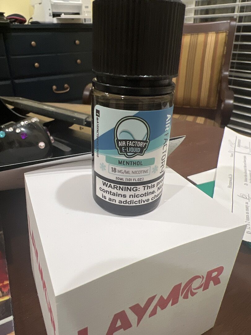 Menthol - Air Factory SALTS - 30mL $10.99