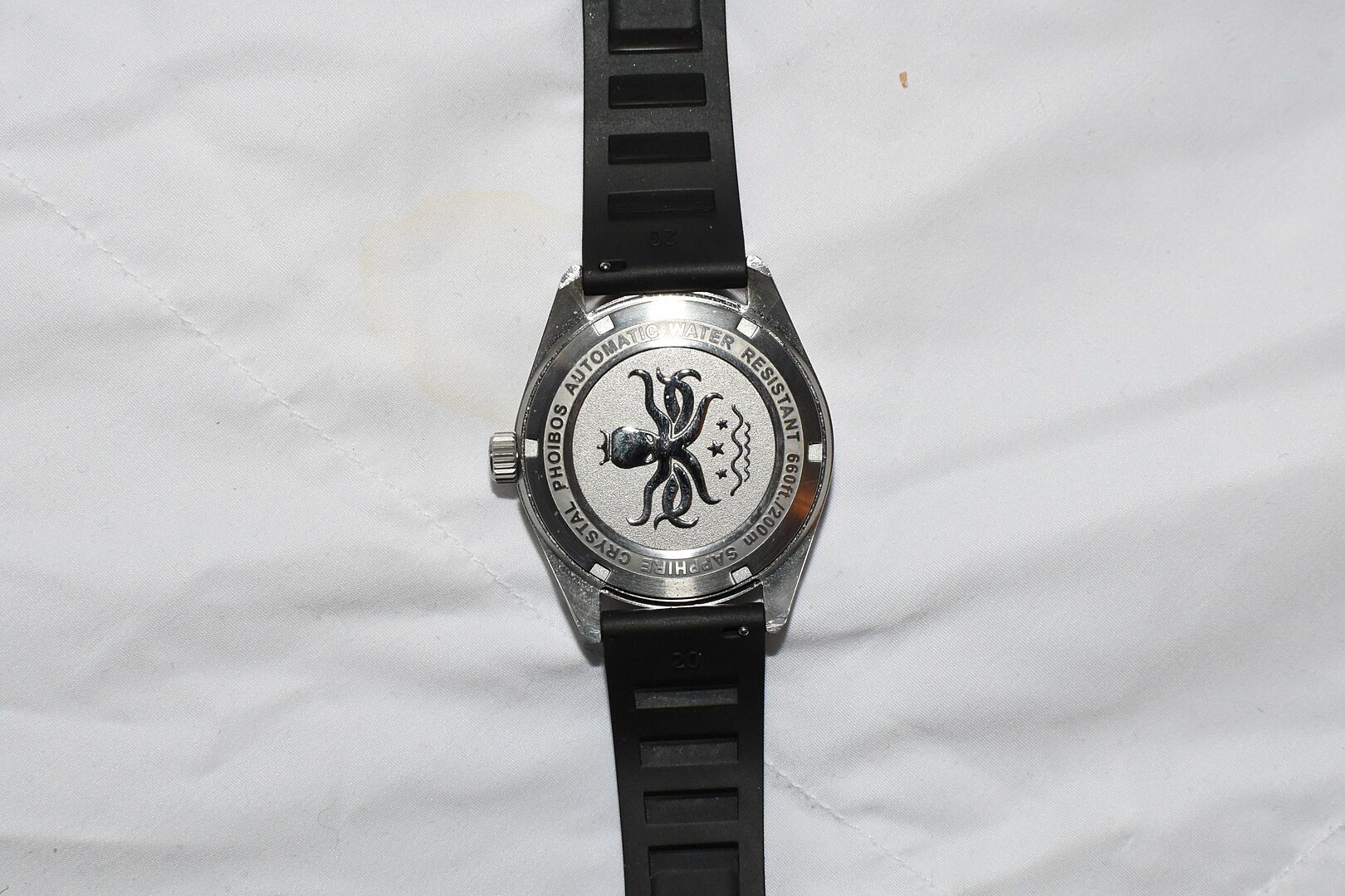 PHOIBOS WAVE MASTER GMT 200M Automatic Diver Watch PY049F Yellow