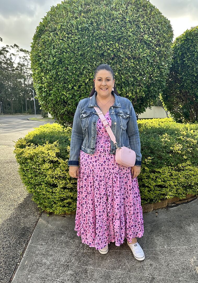 Bonnie Maxi Dress in Black photo review