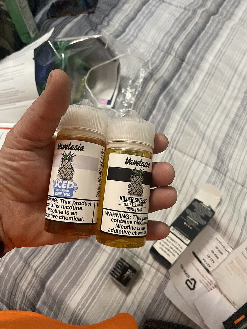 how much is elf bar vape White Gummy Firerose Vape Juice – Tablites main image 1