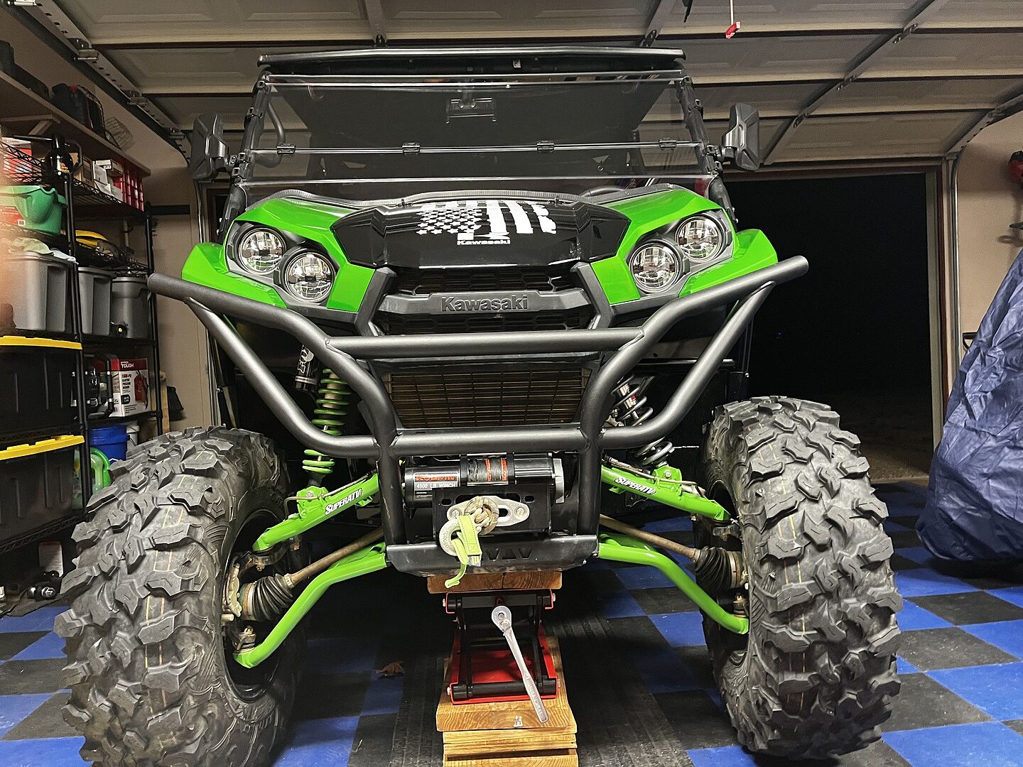 Kawasaki Teryx Frame Stiffener / Gusset Kit