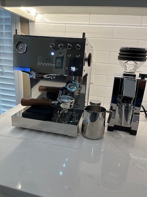 【アスカソウノPID】AscasoUno Professional PID V2 Steel UNO PID, Programmable Espresso Machine w/Volumetric