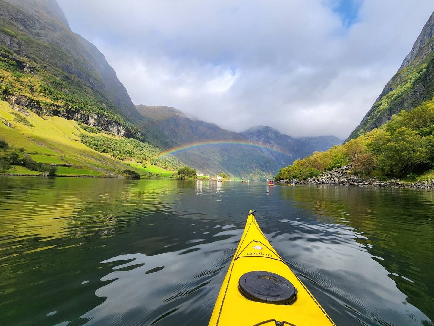 Norwegian fjords clearance kayaking and hiking