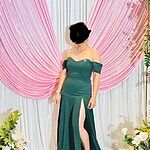 chinese dress ladies Cinderella Couture 8248J A Line Long Formal Ruffle Prom Dress main image 1