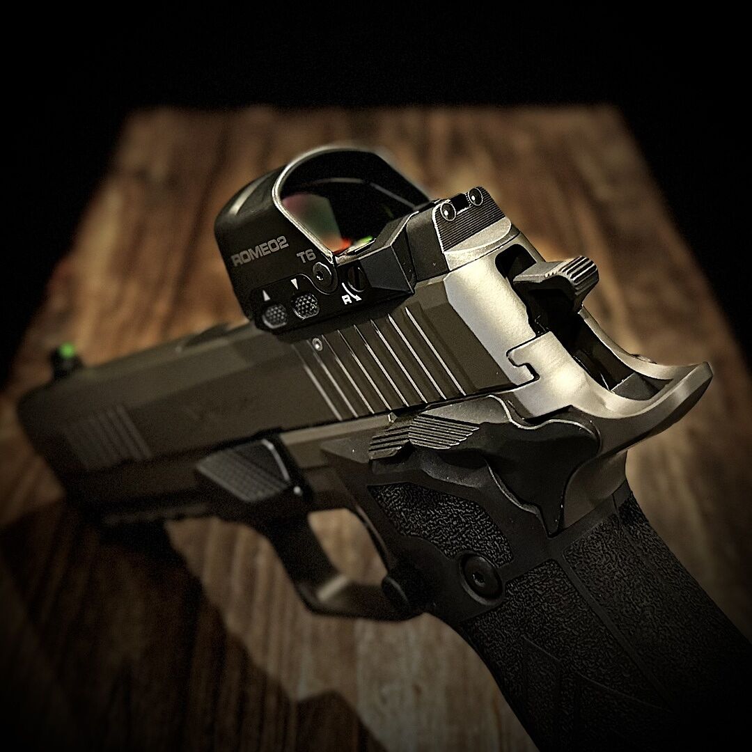 P226 XFIVE XRAY3 SUPPRESSOR HEIGHT REAR BACKUP NIGHT SIGHT