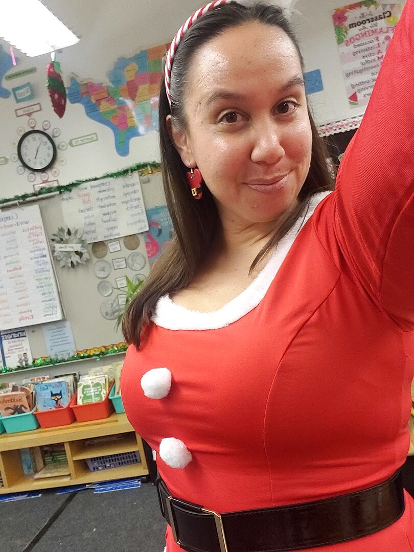 Santa Spinner Dress: Women display picture 1