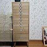 送料無料】 多段チェスト 10段タイプ 幅360×奥行255×高さ990mmの通販