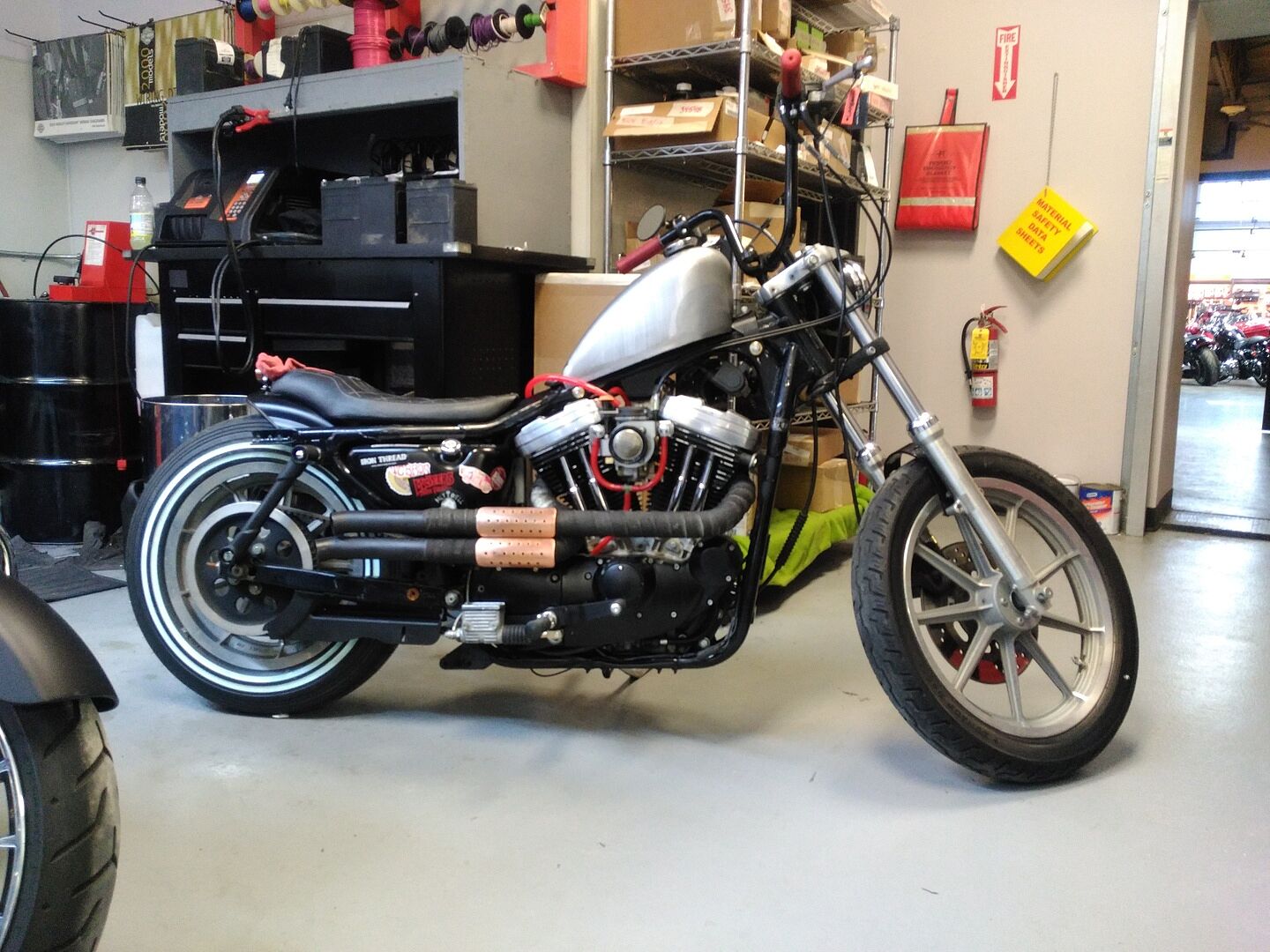 Cycle Standard Frisco Mount Sportster Gas Tank Super Narrow 1.6 gallon