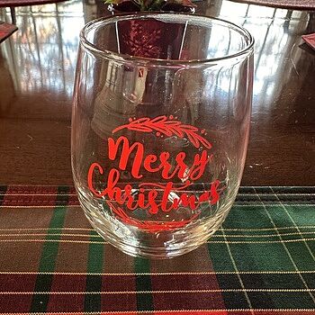 Personalized 9 oz. Stemless Wine Glass Perfect gifts