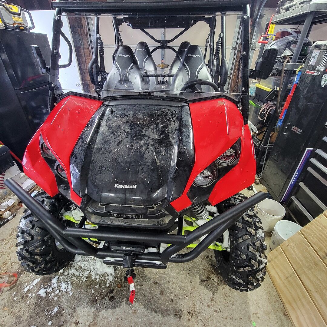 Kawasaki Teryx Winch Mounting Plate