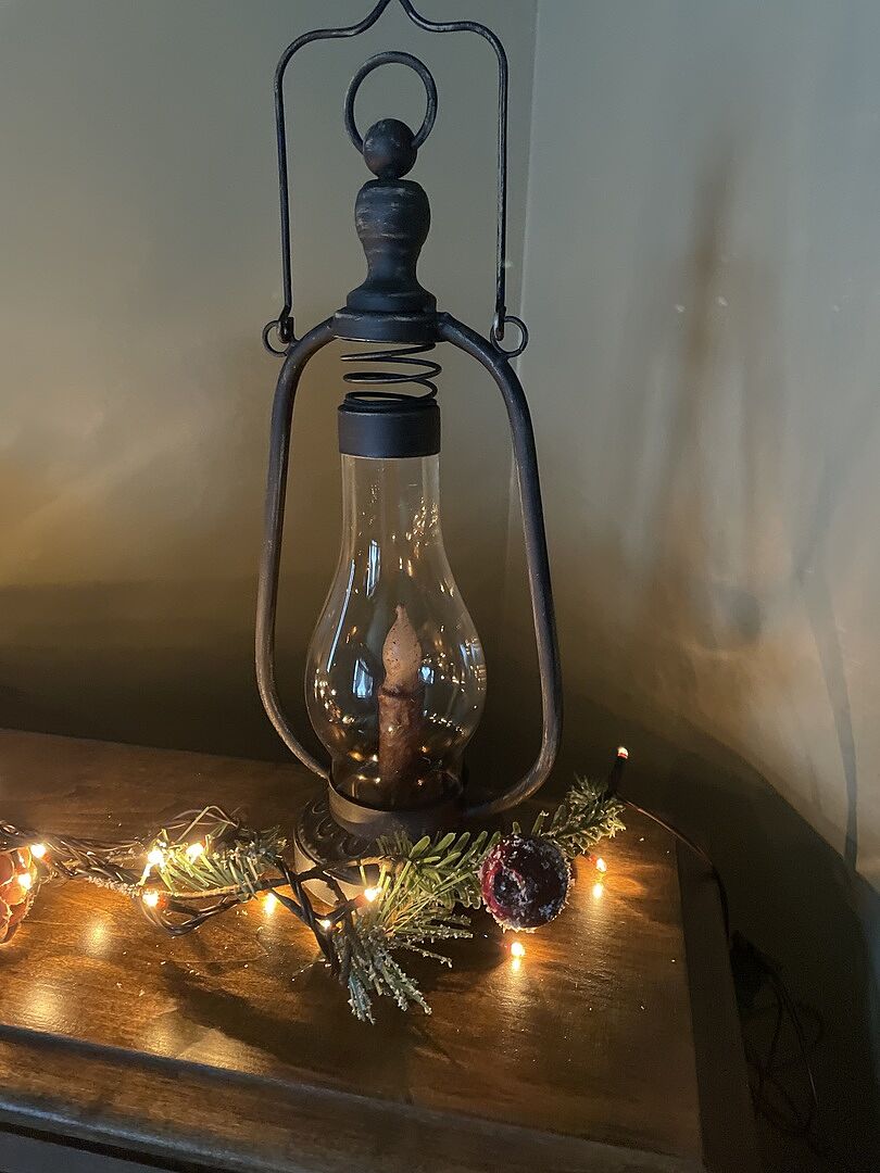 Hearthside Collection Black Taper Candle Lantern