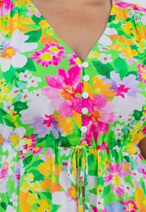 Bonnie Maxi Dress in Gumnuts photo review