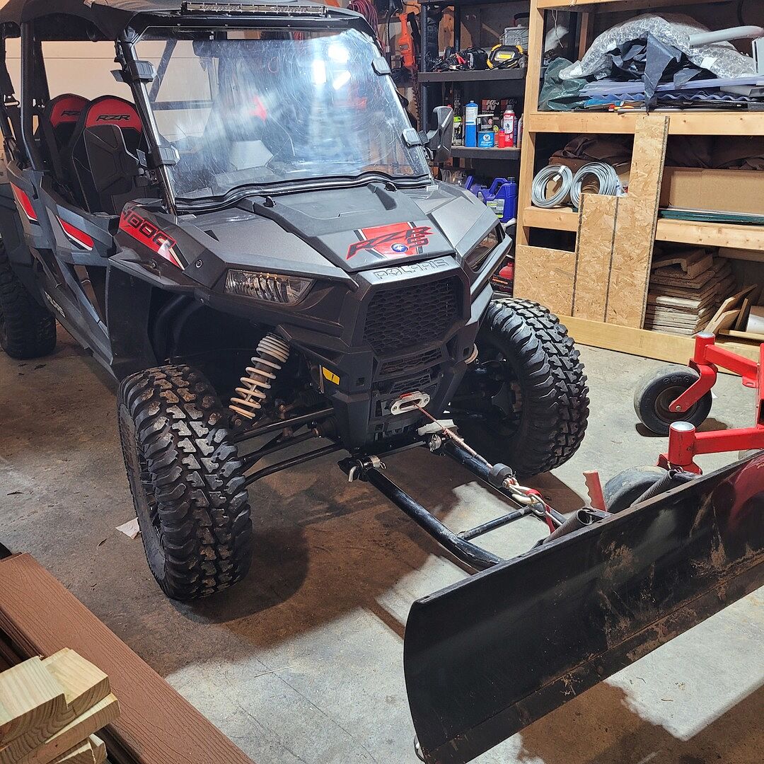 Polaris RZR S 1000 Plow Pro Snow Plow Mount SuperATV