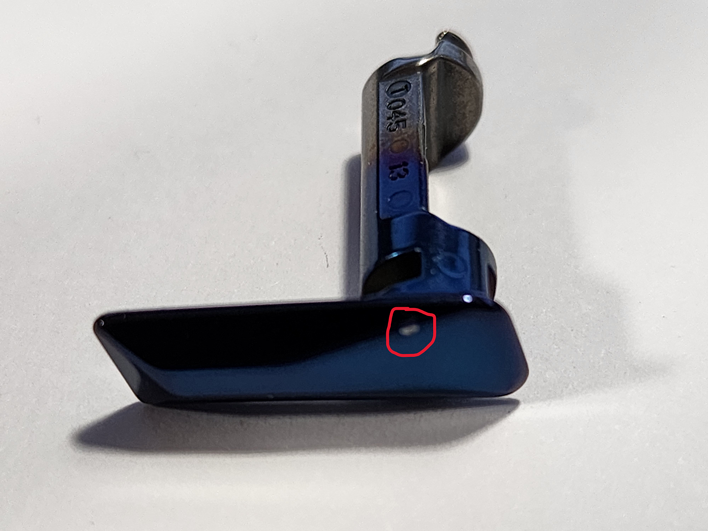 One Control/prussianblue（SPI MOD） P365X Controls parts kits- Blue ǀ SIG SAUER