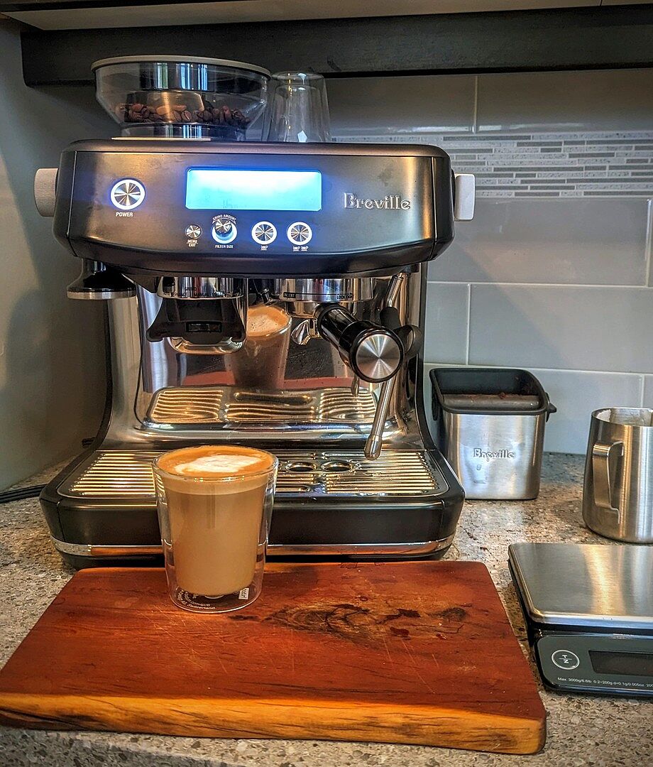 Breville The Barista Pro BES878 Espresso Machine - Sea Salt