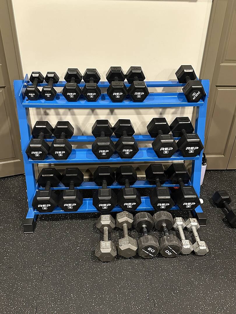 Dumbbell Storage Rack REP Fitness Home Gym Equipment