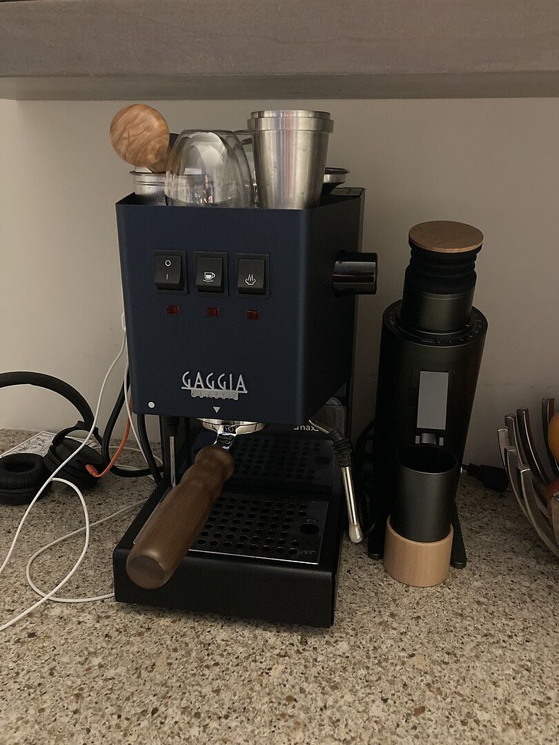 DF64V Variable Speed Single Dose Coffee Grinder - Grey