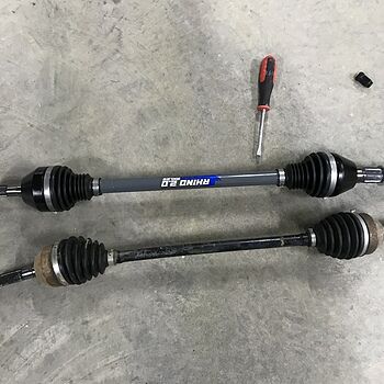 Front Right - Rhino 2.0 Axle For Canam Maverick X3 72" NON Smart-Lok - Foto 8