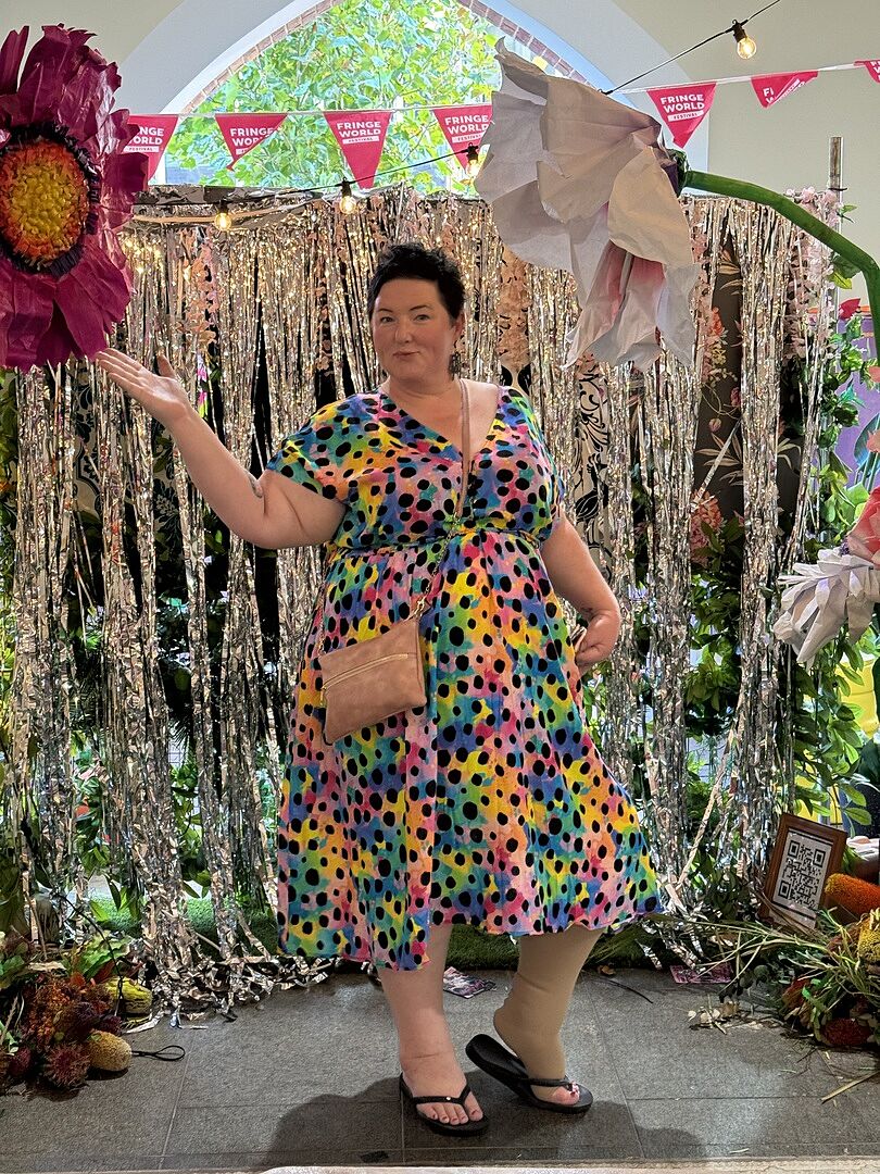 Billi Rib Tee in Fuchsia photo review