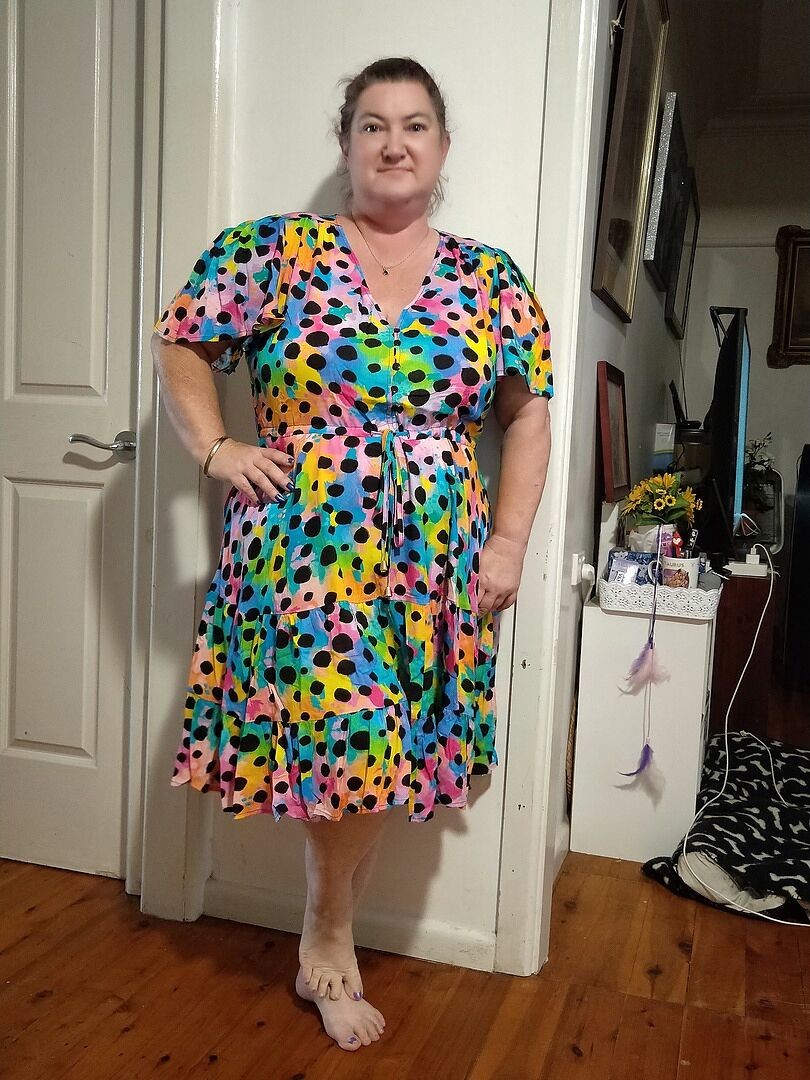 Charlie Dress in Serena photo review