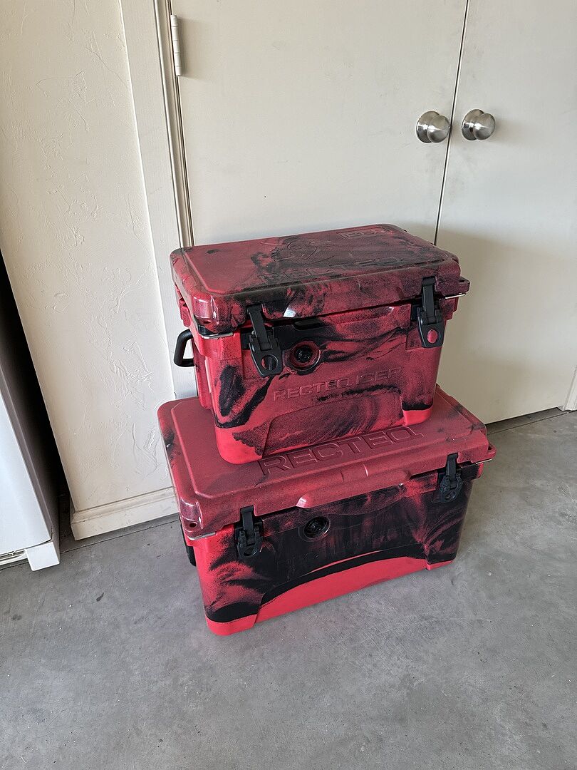 recteq ICER 20 Qt Cooler Red/Black | recteq
