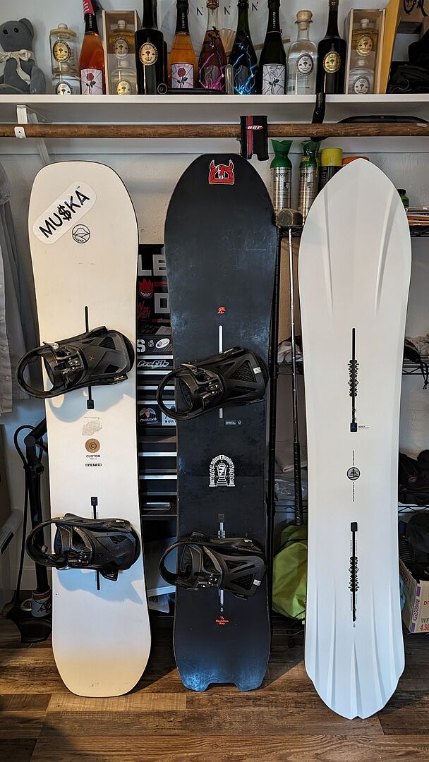 Burton Family Tree 3D Deep Daze Flat Top Snowboard | Burton