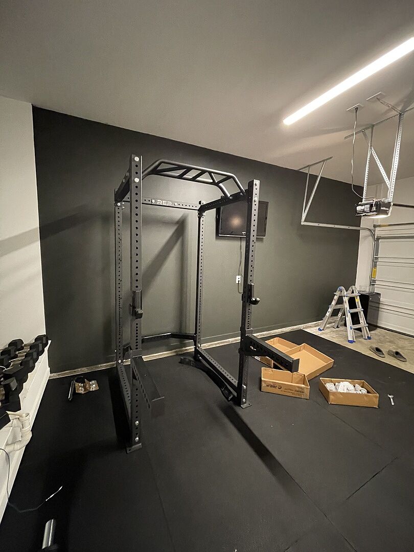 Garage Gym Welding A Power Rack PR-4000 Rack Builder REP Fitness