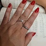 Hearts and Beads Ring