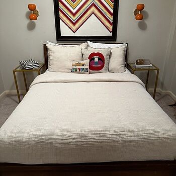 Large Op Art Lacquer Box in Lacquer | Jonathan Adler