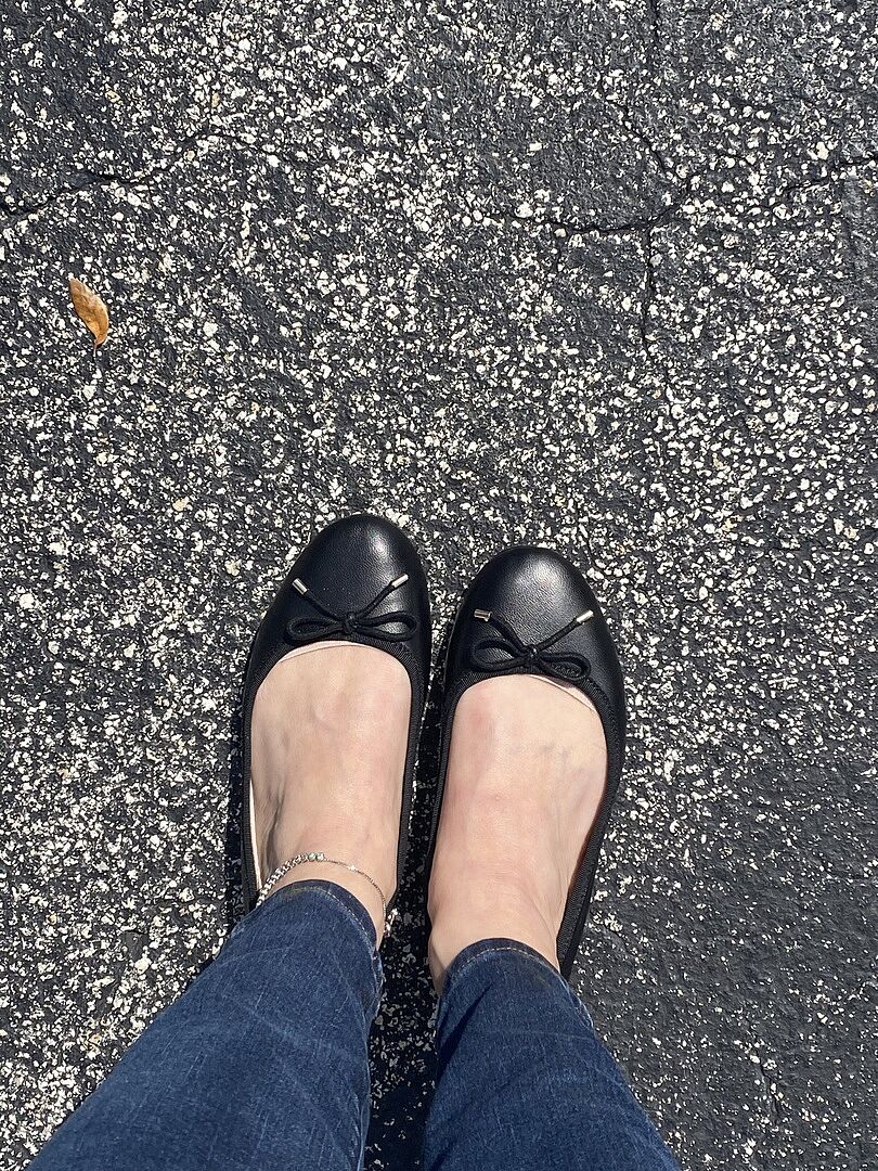BENITA Silver Ballet Flat | Women's Flats – Steve Madden