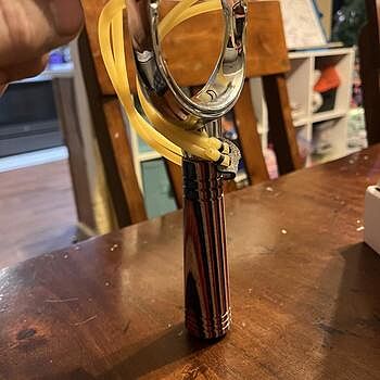 Slingshot Kit in Chrome Zinc Alloy at Penn State Industries