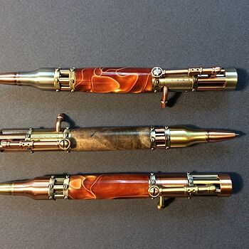 Steampunk Bolt Action Pen Kit By PSI