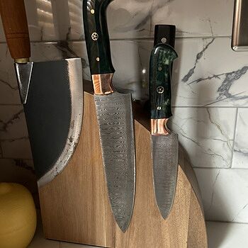 Marcellin Magnetic Acacia Knife Block | Bespoke Post