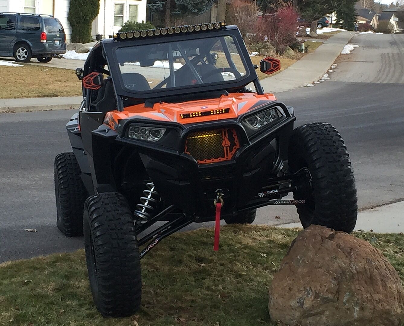 Polaris General Winch Mounting Plate SuperATV