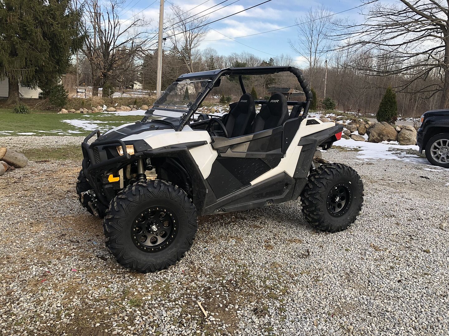 CFMOTO ZForce 800 Scratch-Resistant Half Windshield