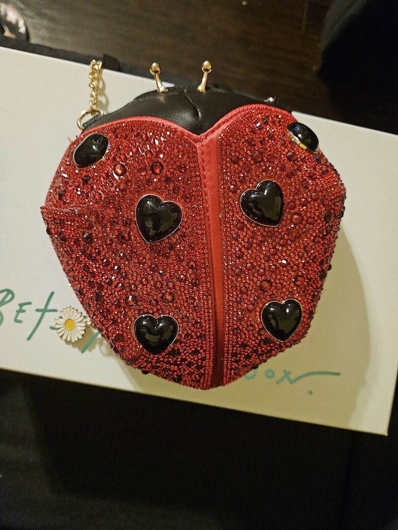 Betsey johnson ladybug purse shop