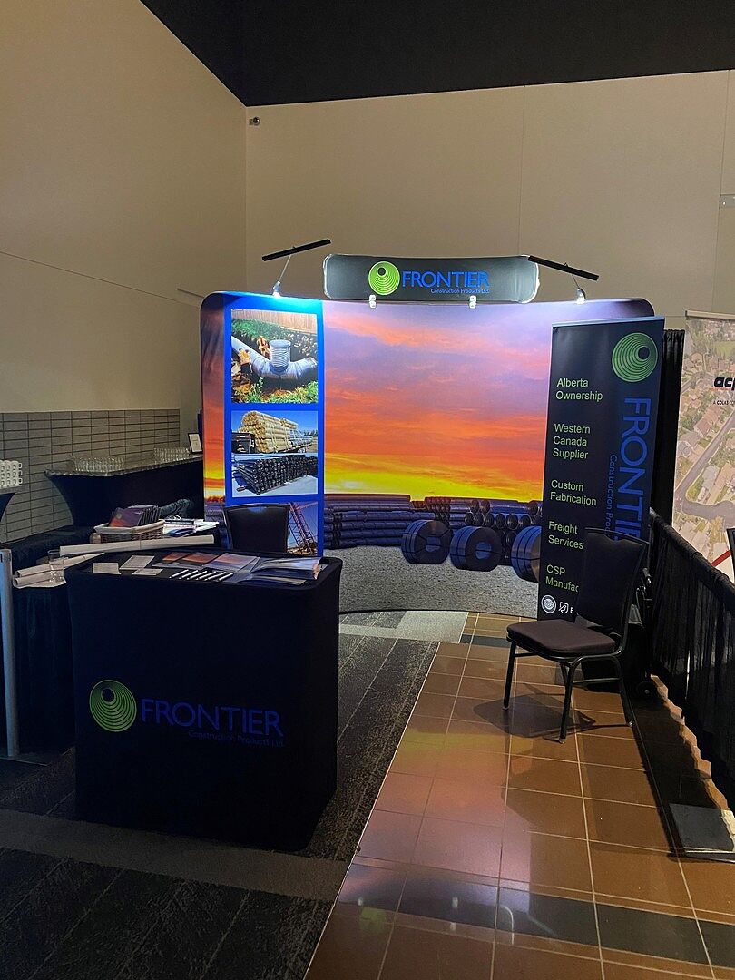 10' Tru-Fit QuickZip Portable Trade Show Display