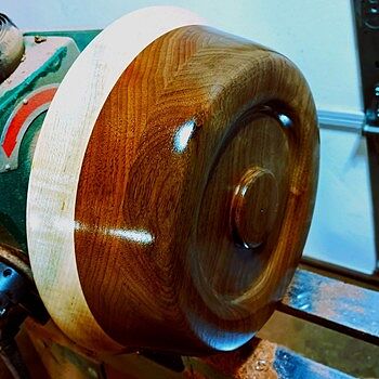 Stone Mountain HSS Hook Nose Scraper - Wood Turning Tool With 16" Hardwood Handle