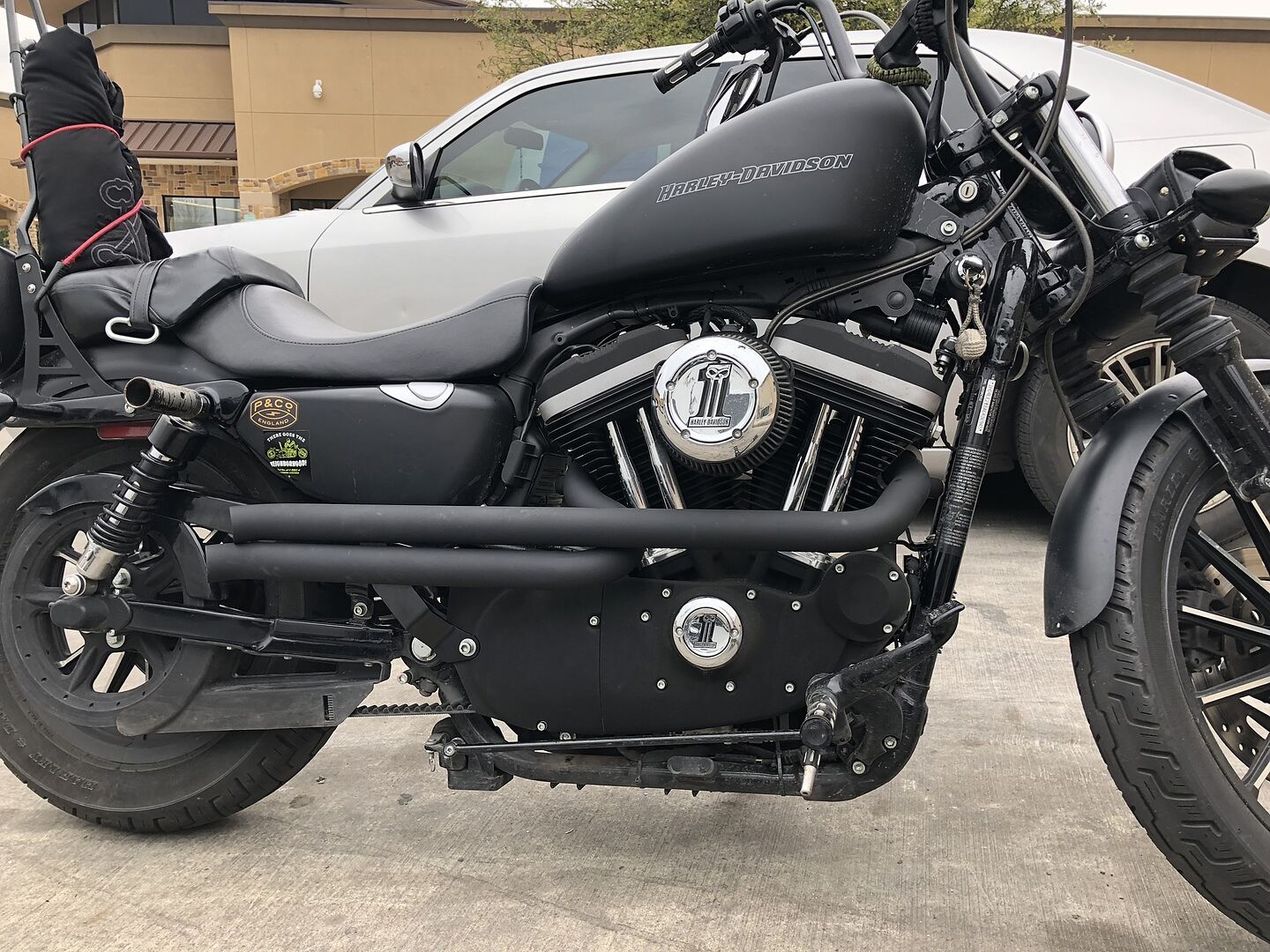 shotgun exhaust motorcycle