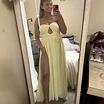 chinese dress ladies Rosette Strapless Maxi Dress in Cream – Giana Rose Couture