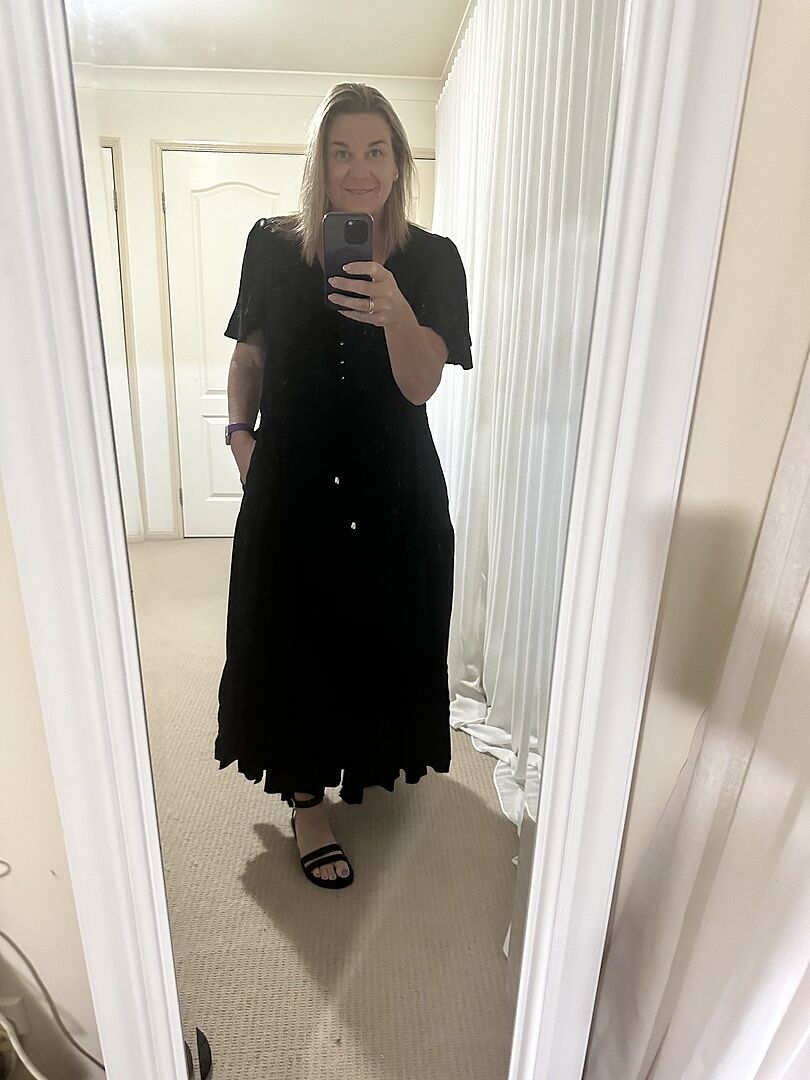 Samara Shirt in Sunkissed Mosaic photo review